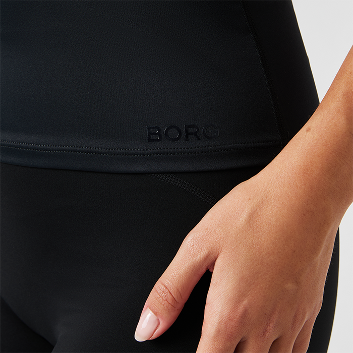 Borg Soft Racerback Linne Sort