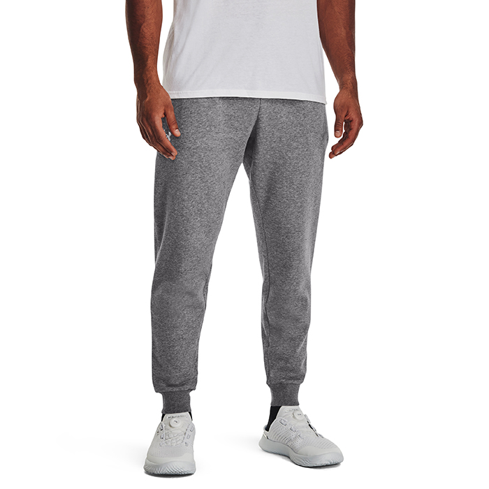 UA Rival Fleece Joggers, Castlerock Light Heather