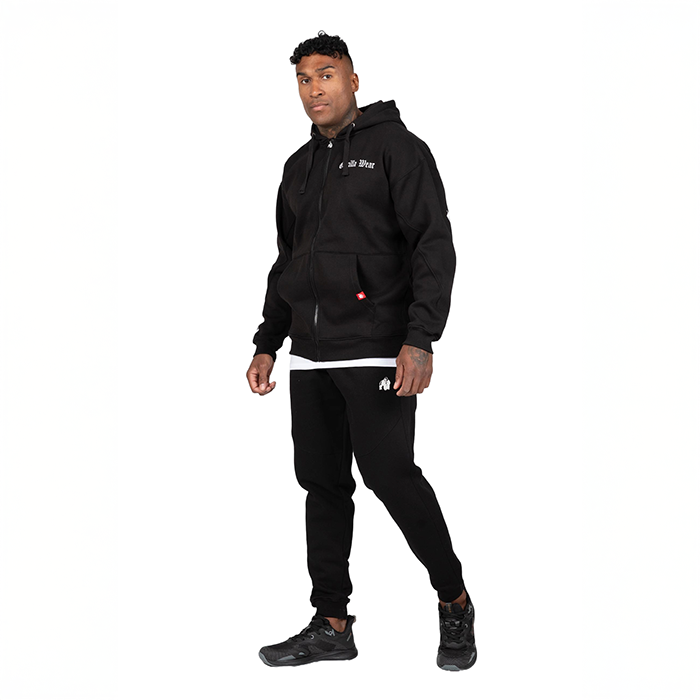 Utah Zipped Hoodie Sort
