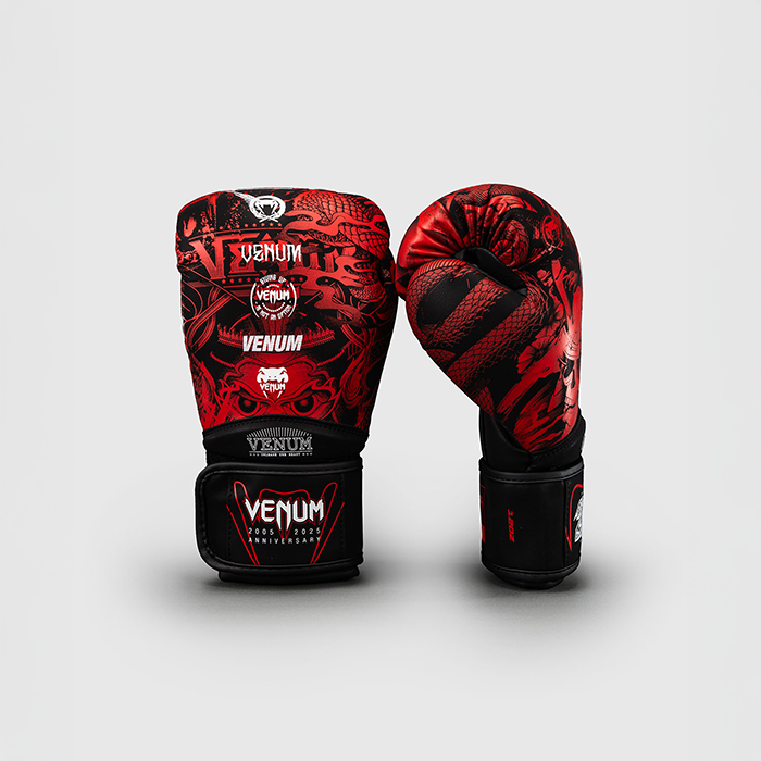 Venum 20th Anniversary Boksehandsker Sort R&oslash;d