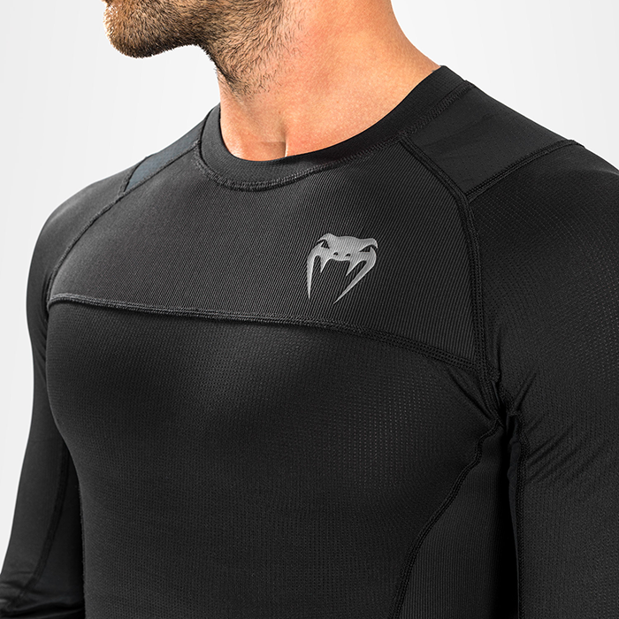 G-Fit Air Rashguard Lang&aelig;rmet Sort