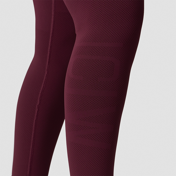 Define Seamless Pocket Tights, Dark Mahogany