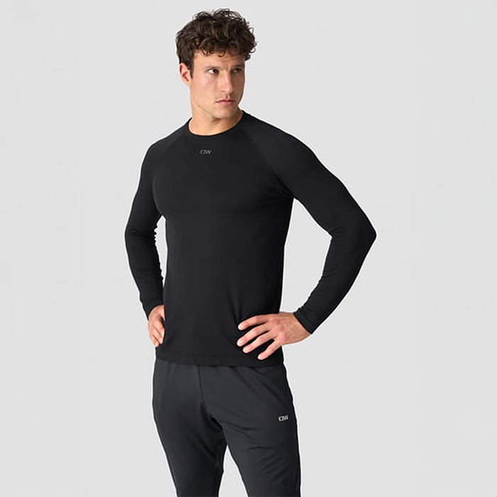 Stride Seamless Lang&aelig;rmet Sort