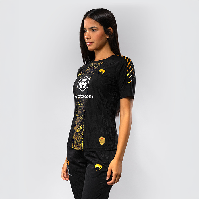 UFC Zenith by Venum Fight Night Tr&oslash;je Jersey Sort Guld