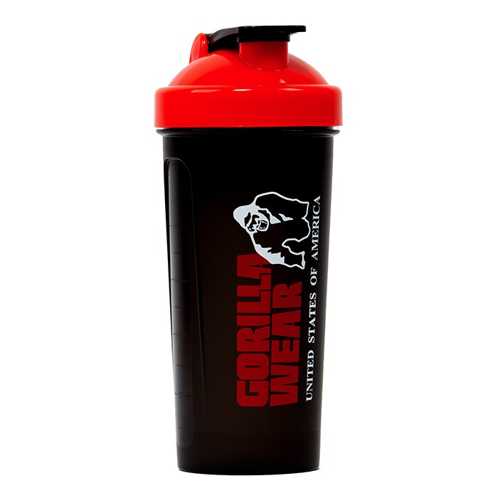 Shaker XXL Sort/R&oslash;d 1000 ml