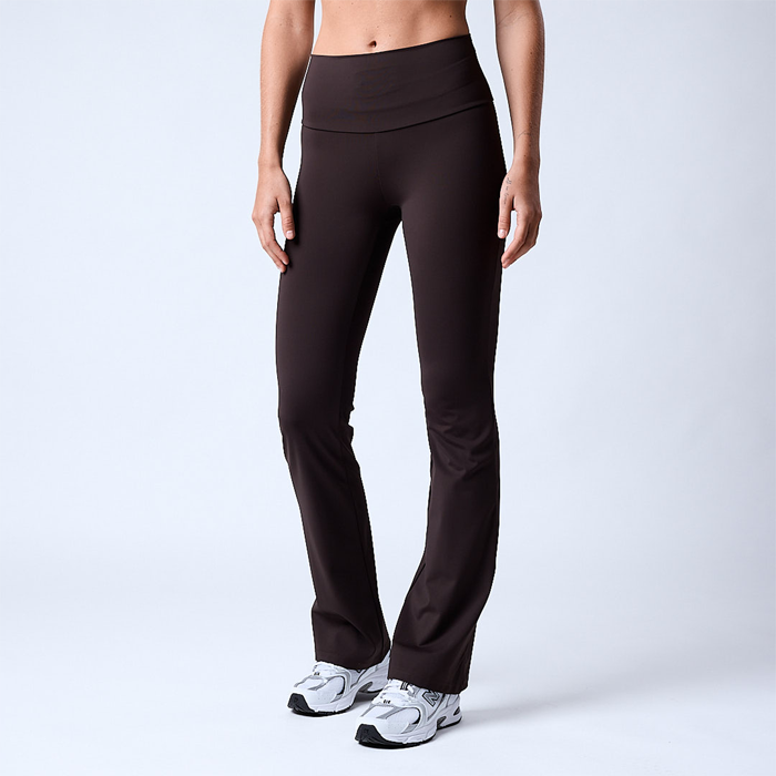 Fuse Flared Tights, Coffee