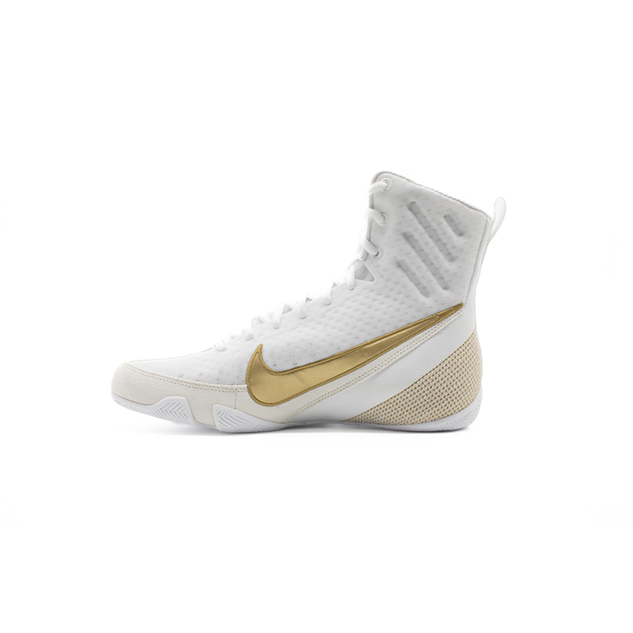 Nike Machomai 3 Boksesko Hvid Guld