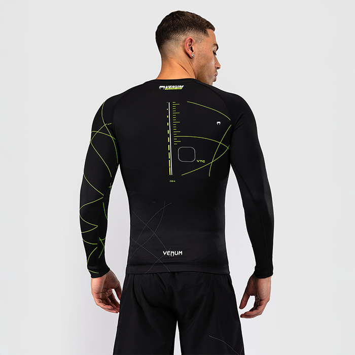 Training Camp 4.0 Rashguard Lang&aelig;rmet Sort Gr&oslash;n