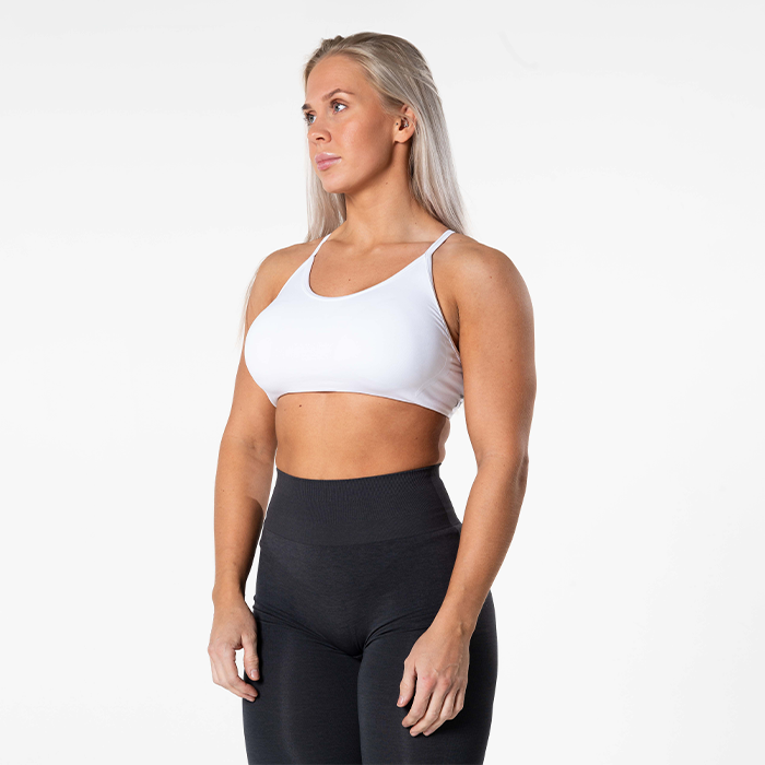 Prime Seamless Sports-bh Hvid