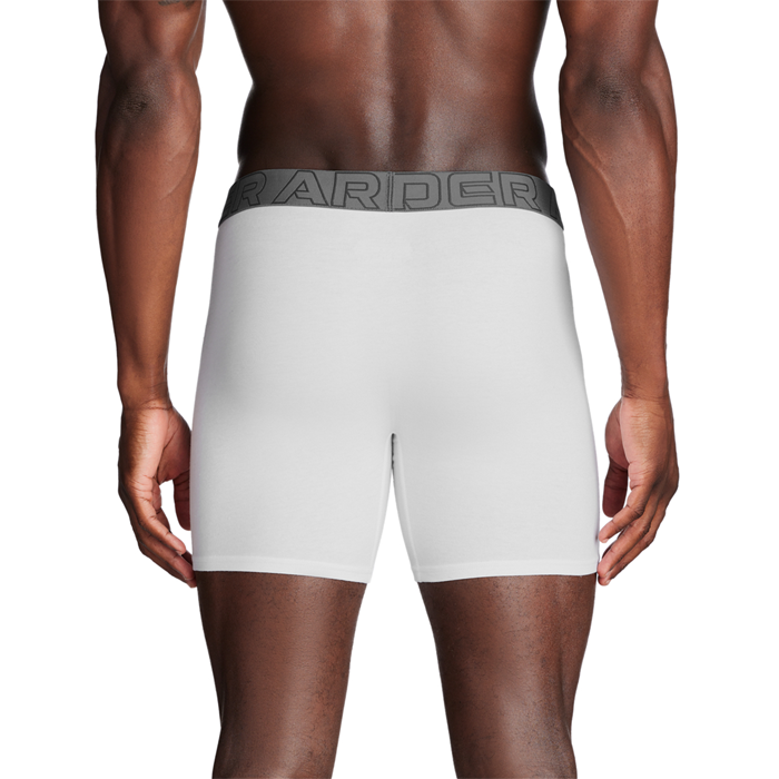 UA Performance Cotton Boxershorts 3-pack Hvid