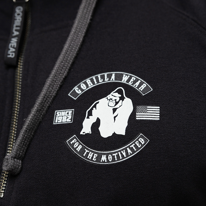 Huntley &AElig;rmel&oslash;s Hoodie Sort