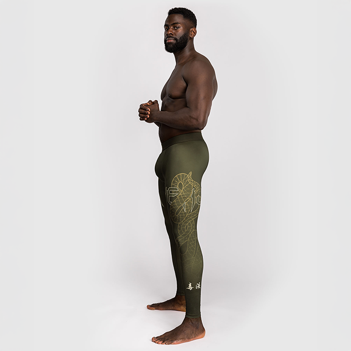 Serpenti Spats Khaki Bronze Ivory
