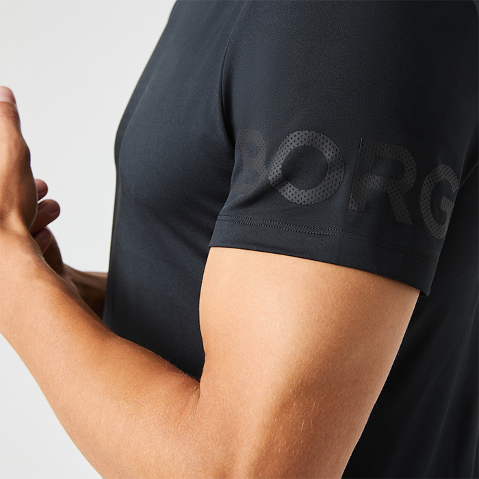 Borg T-shirt Sort