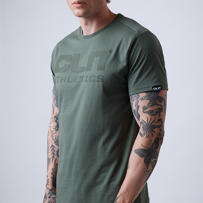 CLN Promo T-shirt, Moss Green