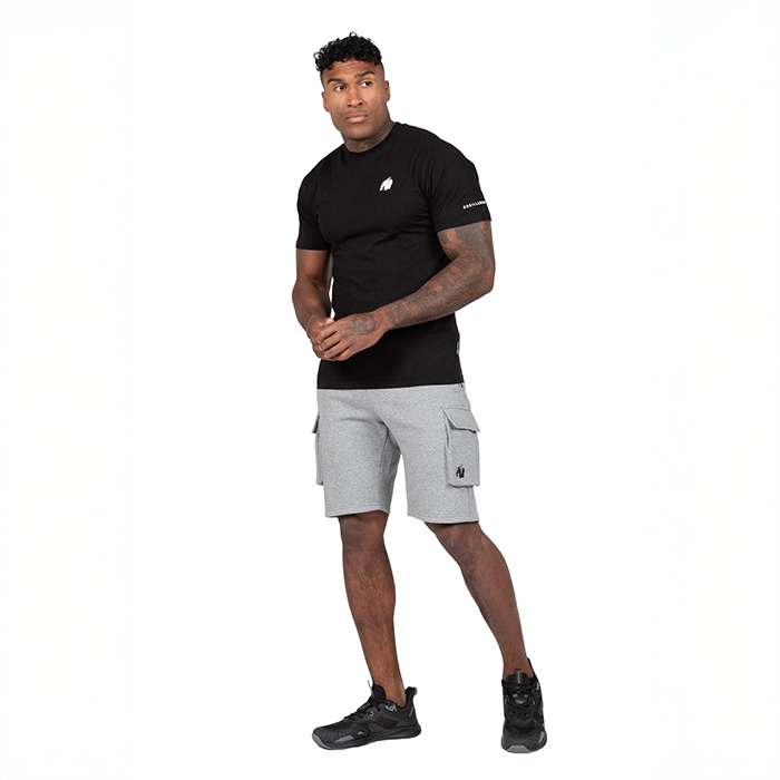 Hudson Cargo Sweatshorts Gr&aring;