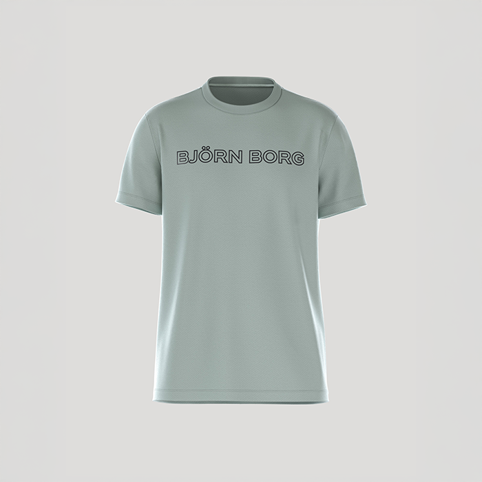 Essential T‑shirt M&oslash;rkegr&aring;