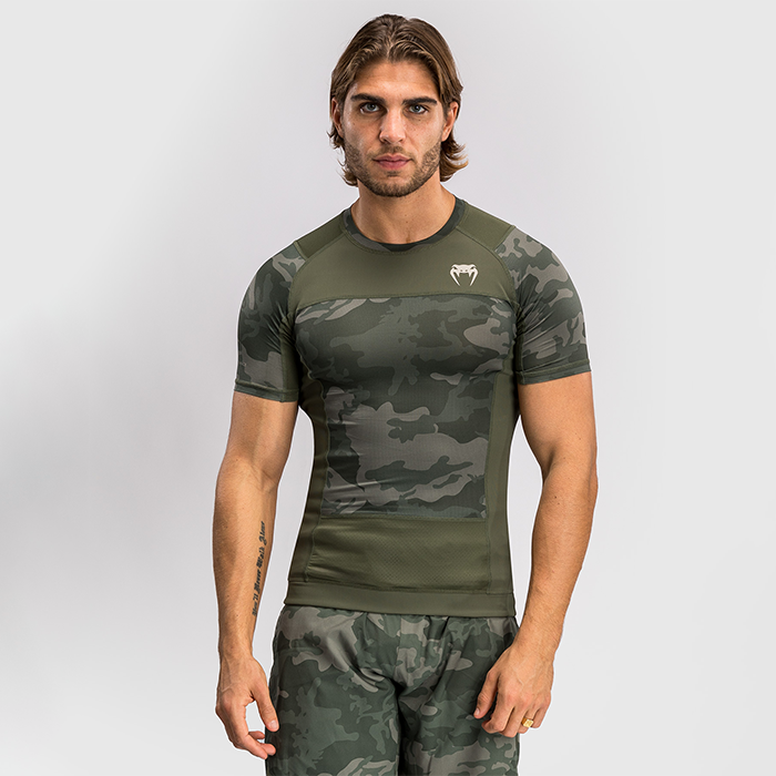 G-Fit Air Rashguard Kort&aelig;rmet Army Camo