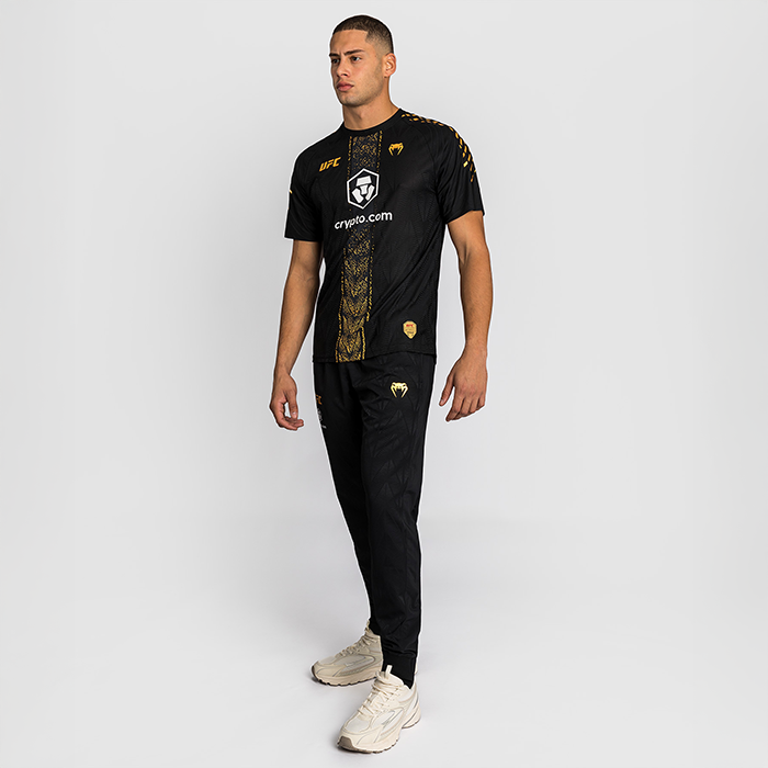 UFC Zenith by Venum Fight Night Tr&oslash;je Jersey Sort Guld