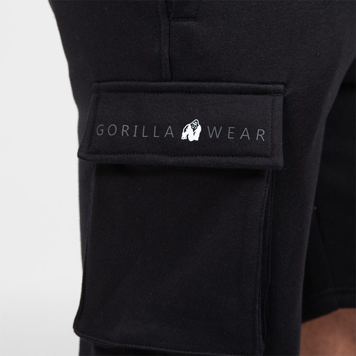 Hudson Cargo Tr&aelig;ningsshorts Sort