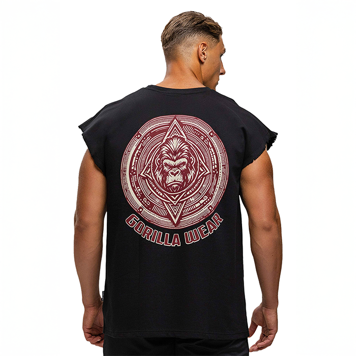 Bouse Cut Off Tanktop Sort