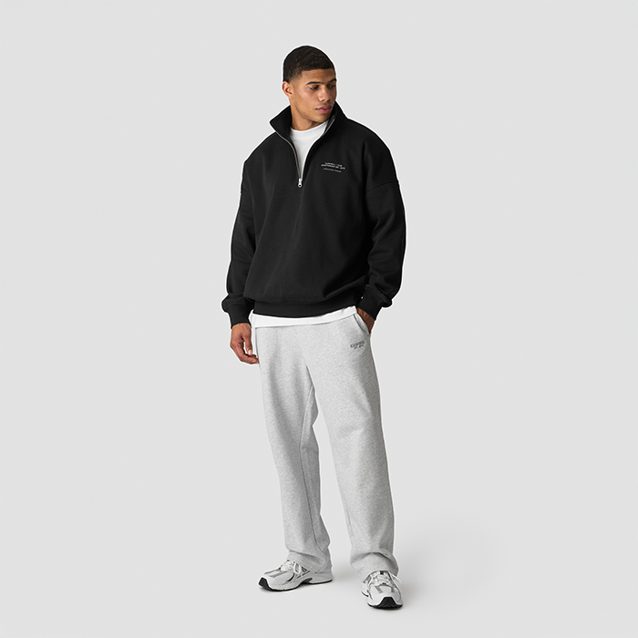 Everyday 1/4 Zip Tr&oslash;je Sort