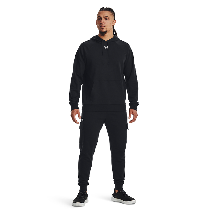 UA Rival Fleece Hoodie, Black