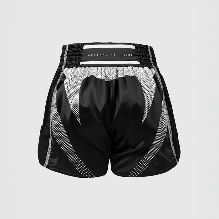 Venum Adrenaline Muay Thai Shorts Sort Gr&aring;