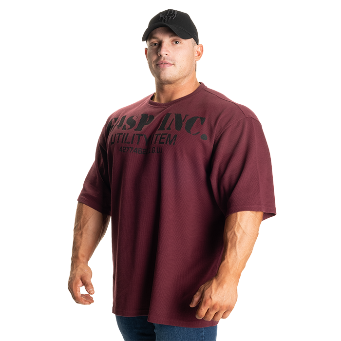 Iron Thermal Tee, Maroon