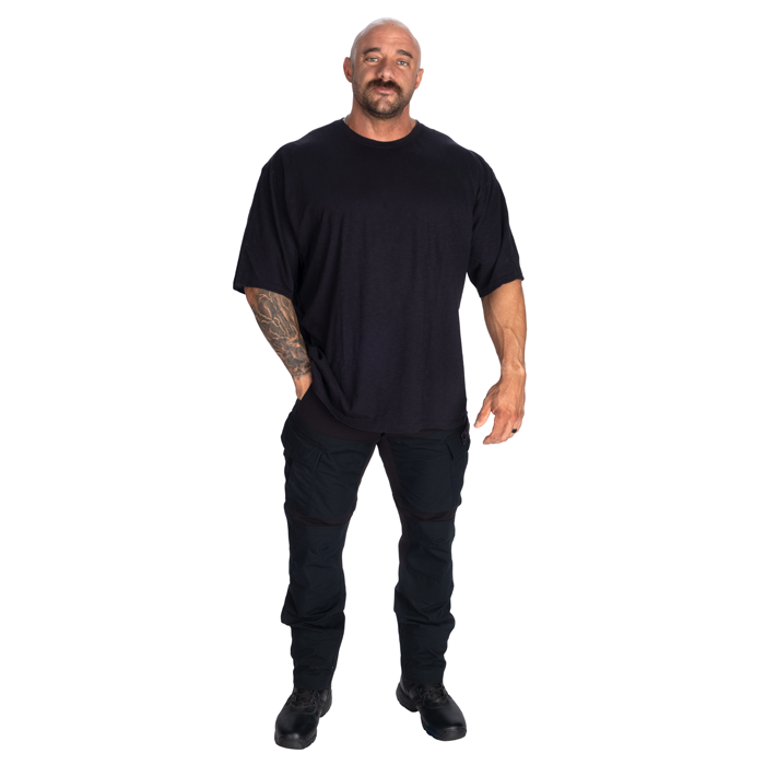 HTK Slub T-shirt Sort