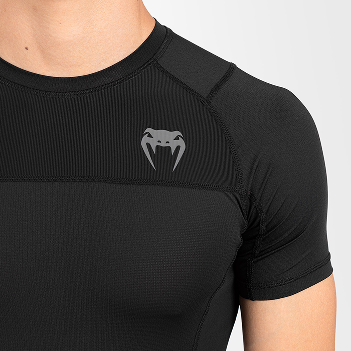 G-Fit Air Rashguard Kort&aelig;rmet Sort