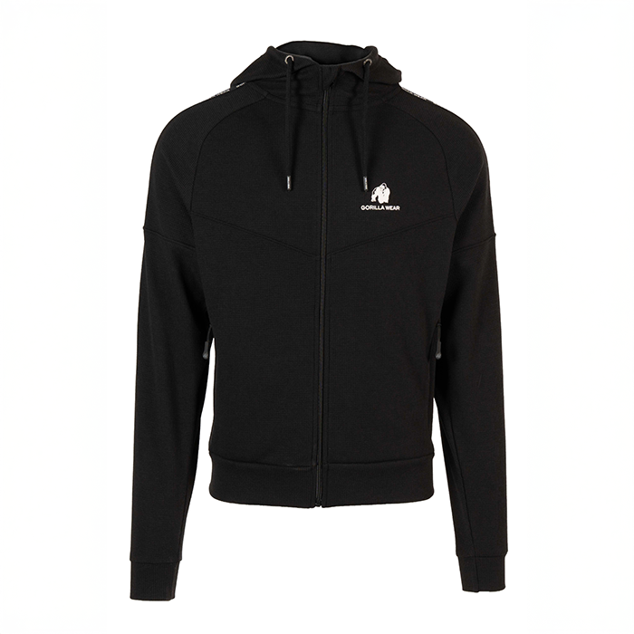 Harvey Hooded Jakke Sort
