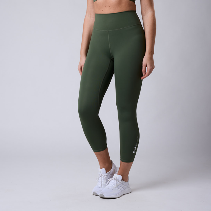 Fuse V-shape 7/8 Tights Gr&oslash;n