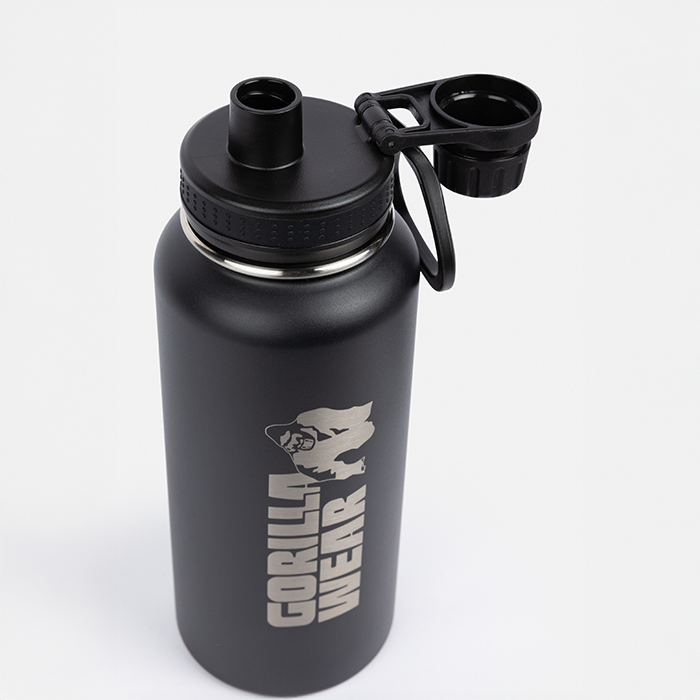 Drikkedunk i Rustfrit St&aring;l 1000 ml Sort