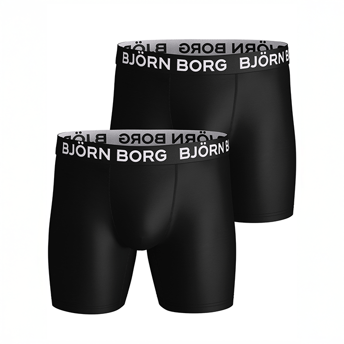 Sports Microfiber Boxer 2‑pak Multipack