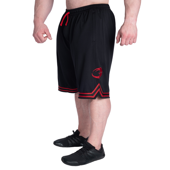Basketballshorts Sort R&oslash;d