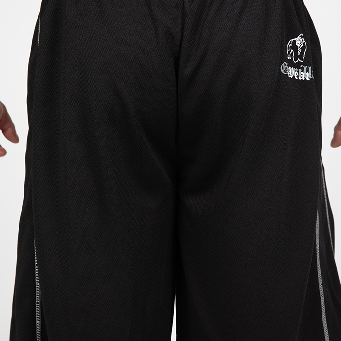 Marlow Mesh Shorts Sort Gr&aring;