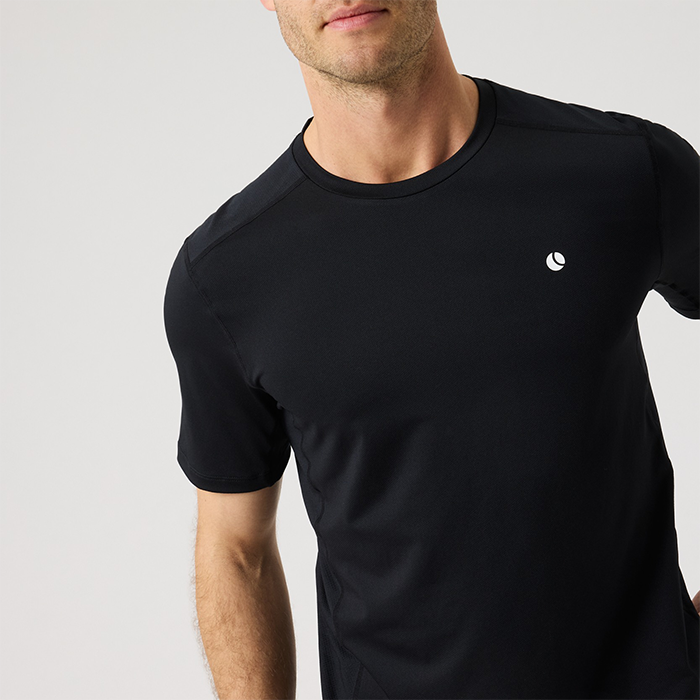 Ace Mesh T‑shirt Sort