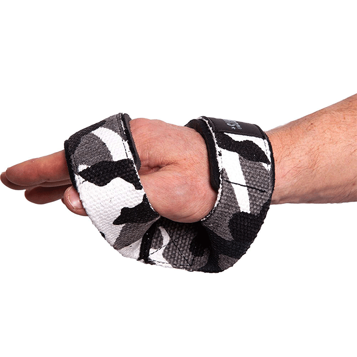 Figur 8 L&oslash;ftestropper Hvid Camo
