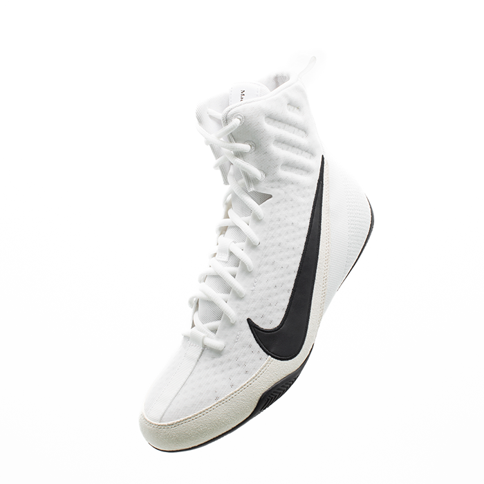 Nike Machomai 3 Boksesko Hvid Sort