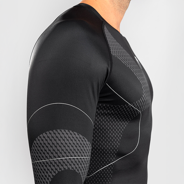 Nexus Rashguard Lang&aelig;rmet Sort S&oslash;lv