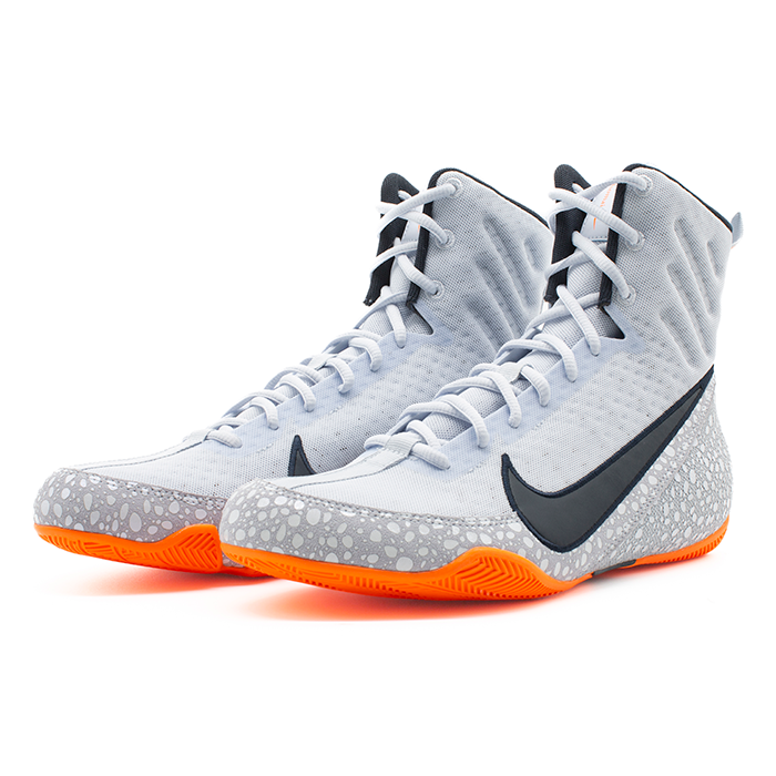 Nike Machomai 3 Boksesko Hvid Orange
