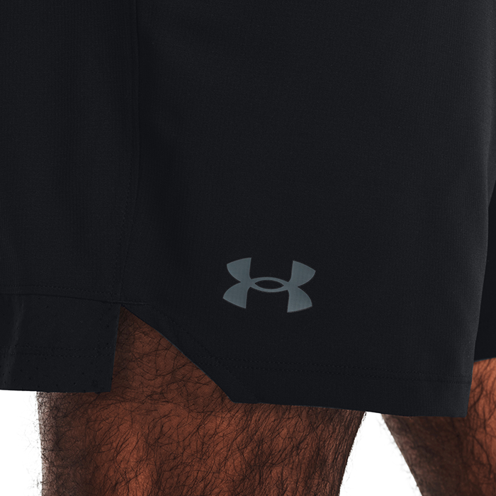 UA Vanish Woven 6in Shorts, Black