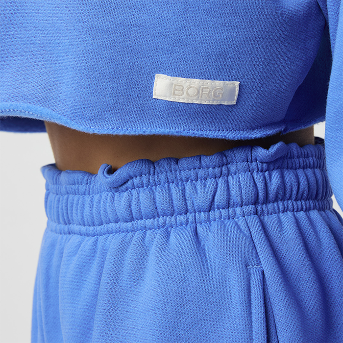 Studio Oversized Cropped Sweatshirt Marinebl&aring;