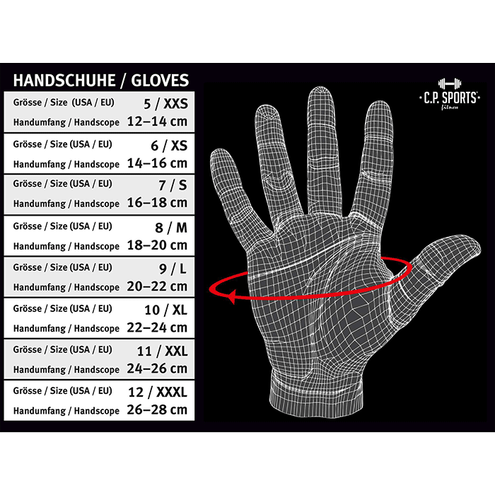 Klassiske Mesh Glove Gym handsker